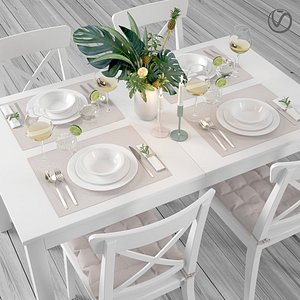 ikea table 3D model