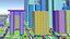 Low Poly Cartoon Full City