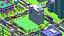 Low Poly Cartoon Full City