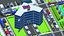 Low Poly Cartoon Full City