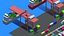 Low Poly Cartoon Full City