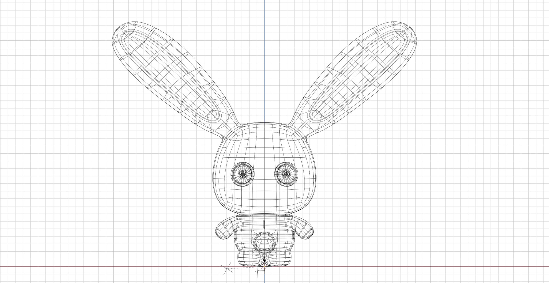 3D Stuffed Bunny Model - TurboSquid 2350852