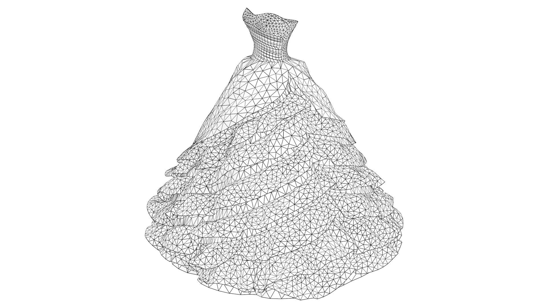 Strapless Ball Gown with Ruffles 3D model https://p.turbosquid.com/ts-thumb/hX/eOnKmA/DG/preview10/png/1647029216/1920x1080/fit_q87/085207b32ae75cf42001b362e7c8bbbd67b87cec/preview10.jpg