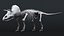 3ds rigged tyrannosaurus rex skeleton