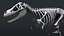 3ds rigged tyrannosaurus rex skeleton