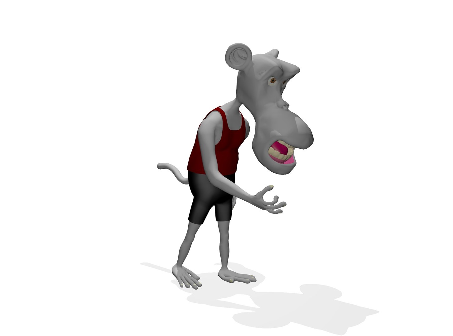 Monkey Cartoon 3D https://p.turbosquid.com/ts-thumb/hX/mJnAIS/Gv/view3/jpg/1694507863/1920x1080/fit_q87/67916bc8fe4aaf6b0b6c7bb5b79dbacafaca6c84/view3.jpg