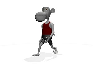 Monkey Cartoon 3D
