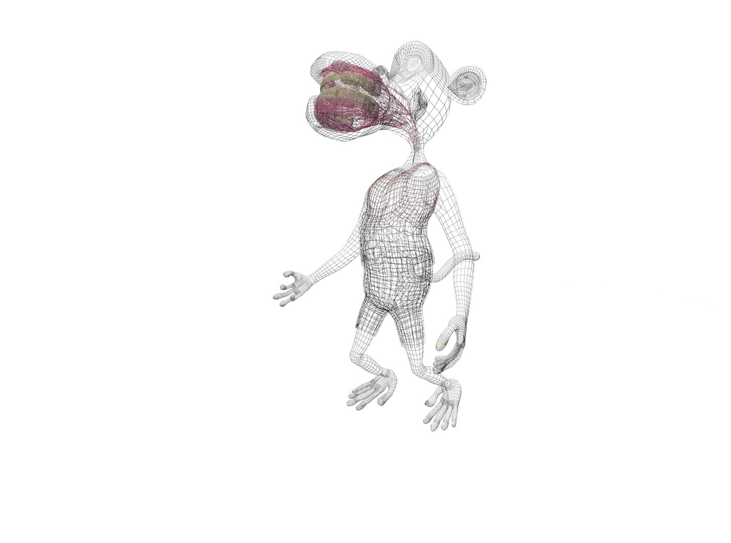 Monkey Cartoon 3D https://p.turbosquid.com/ts-thumb/hX/mJnAIS/gU/wireframe3/jpg/1694510529/1920x1080/fit_q87/dd04b4946784e53c0b16909ad6aae803d1787e82/wireframe3.jpg