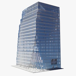3D model Fukuoka - Tenjin Center