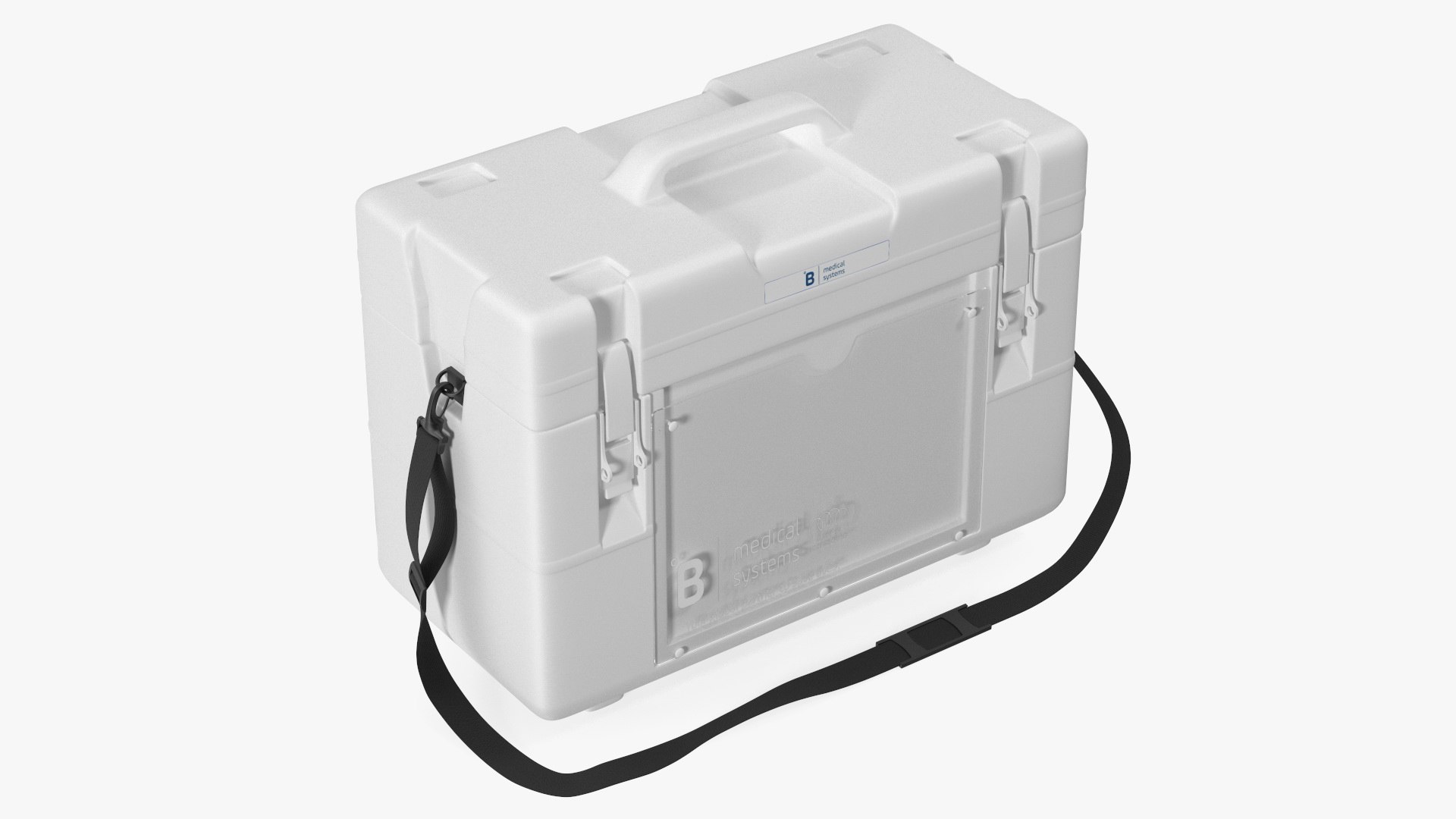 Vaccine Transport Box White 3D model preview
