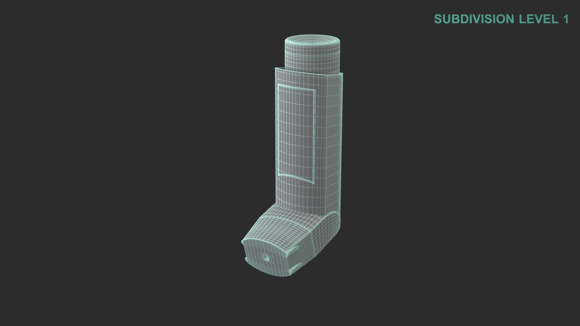 Asthma Inhaler model https://p.turbosquid.com/ts-thumb/hY/1lAfHF/jR/wireframe0004/jpg/1656353628/1920x1080/fit_q87/f69db5263776158086fe96ffff90a5051c171142/wireframe0004.jpg