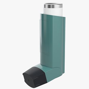 Asthma Inhaler model