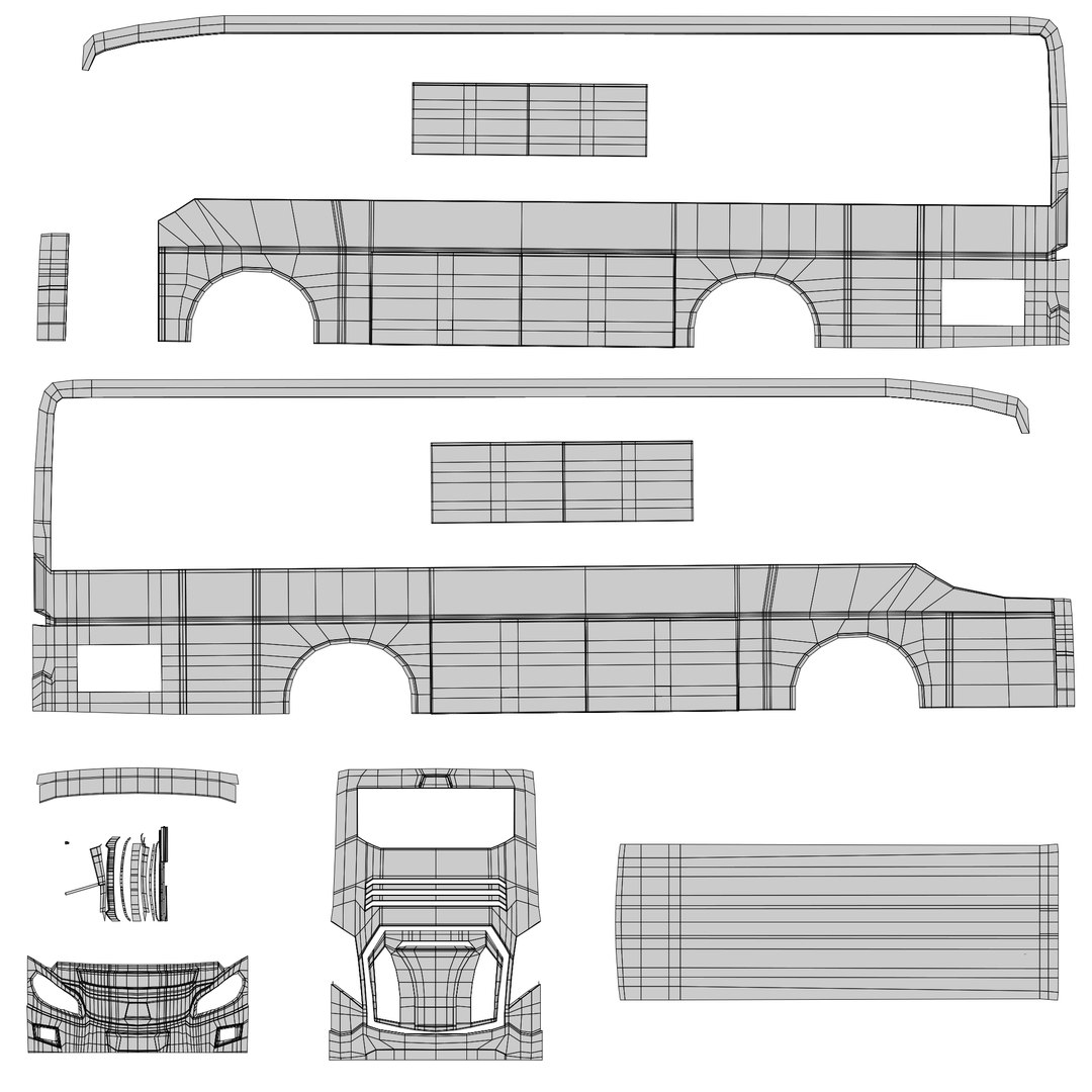 Higer Sleeper Bus 3D TurboSquid 2063708