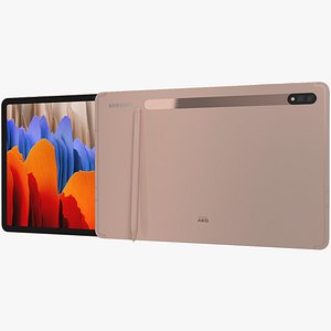 3D realistic samsung galaxy tab model