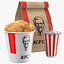 Detaillierte KFC-Sammlung