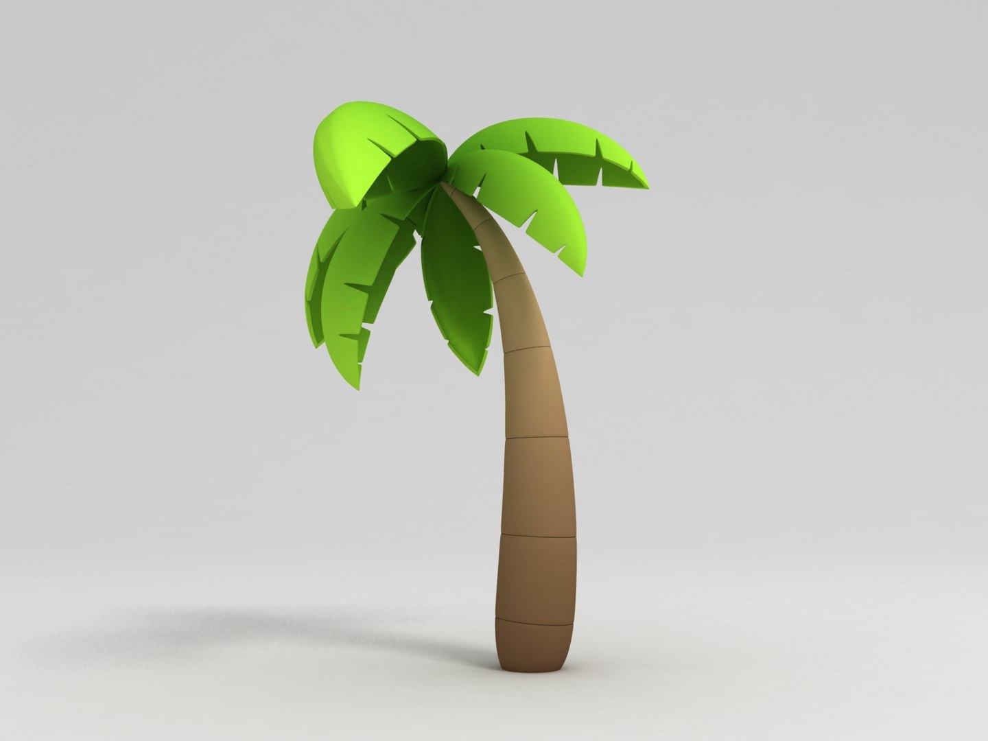 3d Coconut Tree Model