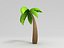 3d coconut tree model