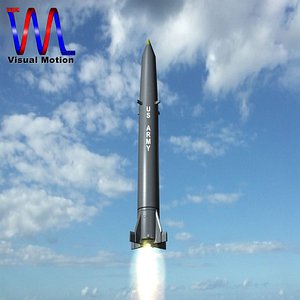 3ds max army pgm-11 redstone missile