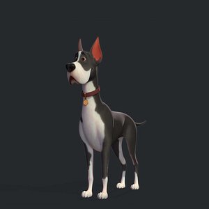 Great Dane 3D