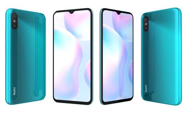 3D Xiaomi Redmi 9A Ocean Green