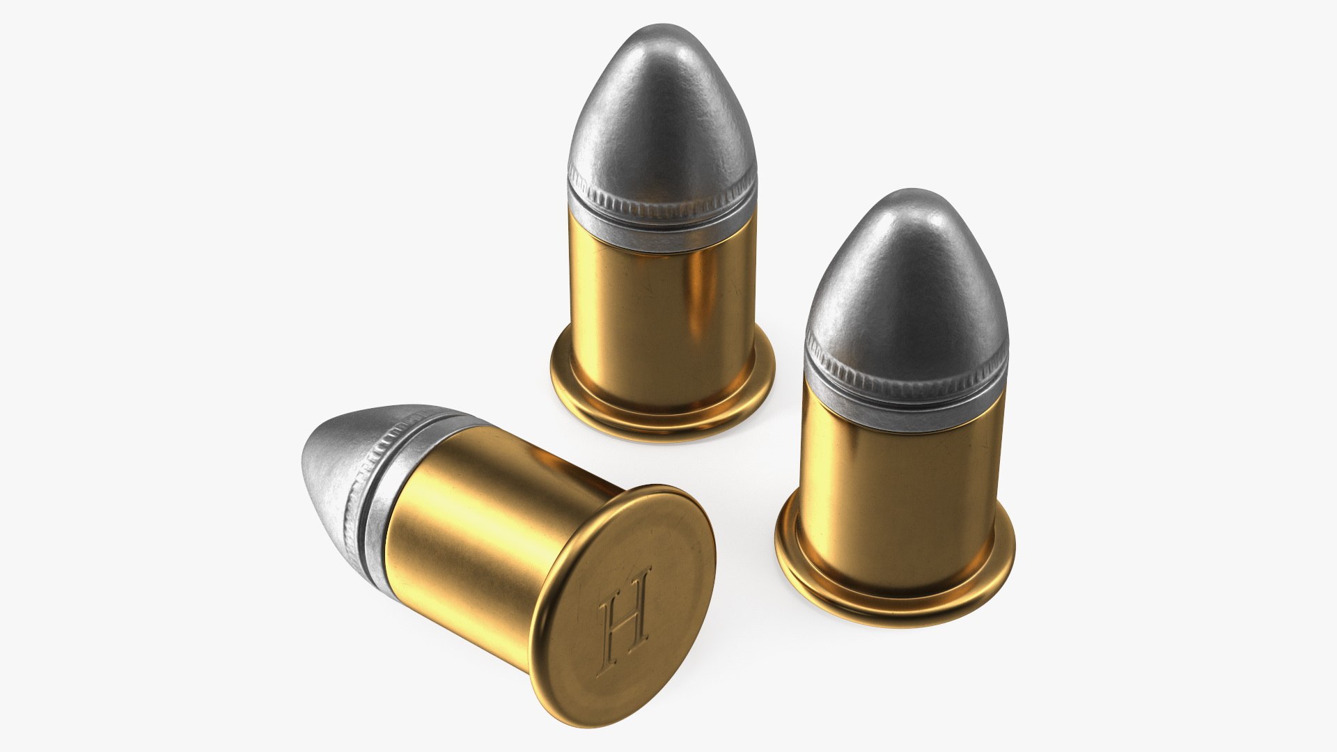 Bullets for Remington Gun 95 3D model preview