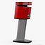 Focal JMLab Diablo Utopia Imperial Red su supporto