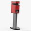 Focal JMLab Diablo Utopia Imperial Red su supporto