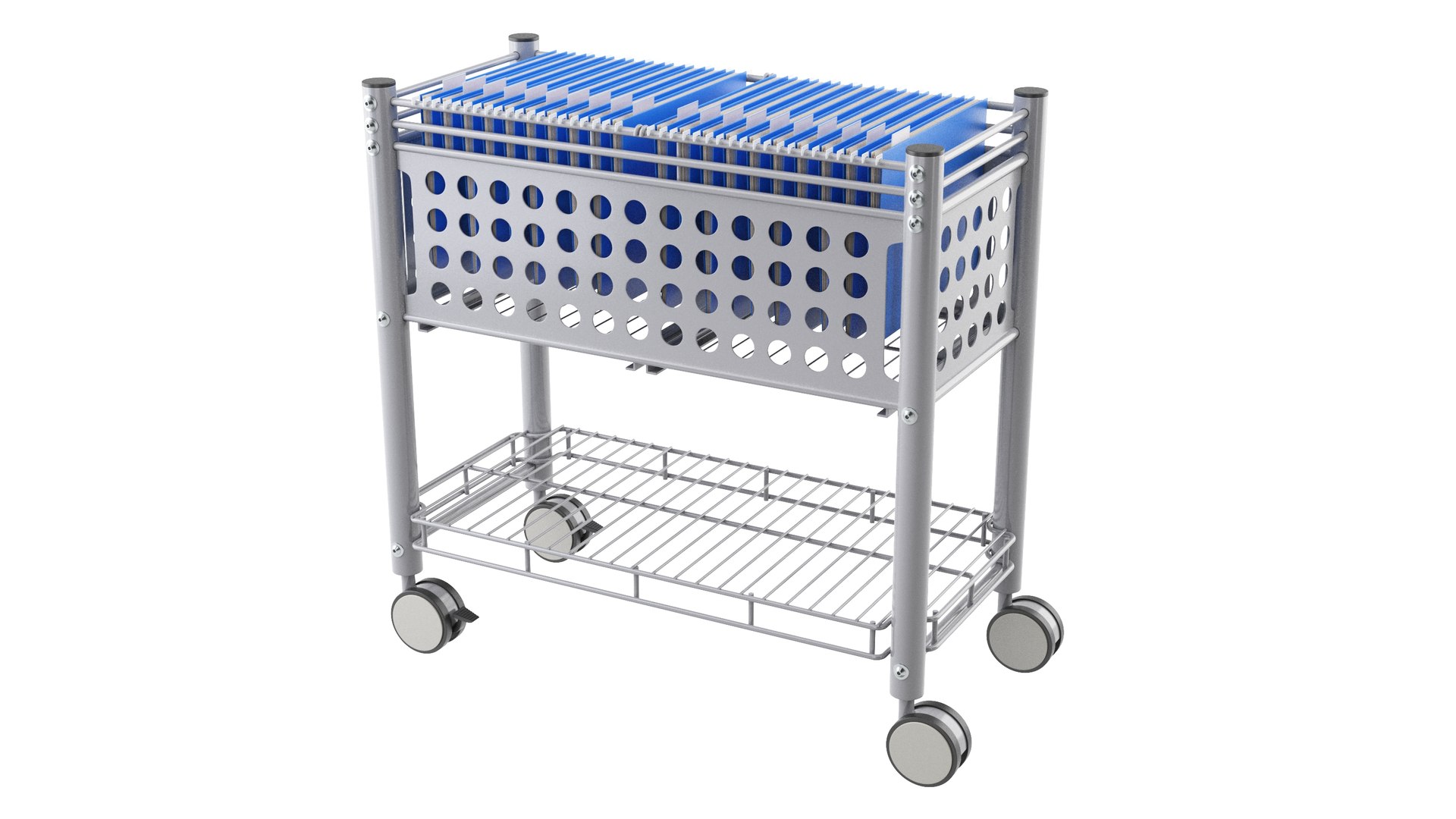 3D File Cart With Files - TurboSquid 2354700