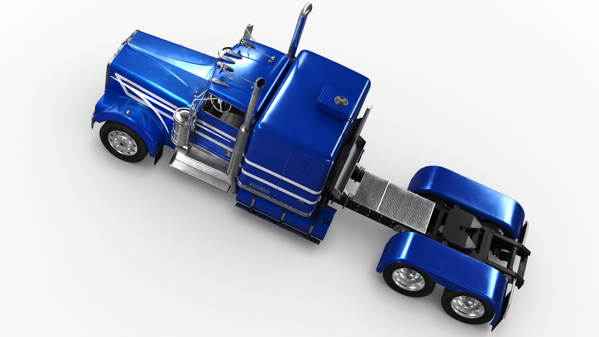 3D Kenworth W900A 1981 - TurboSquid 2253701