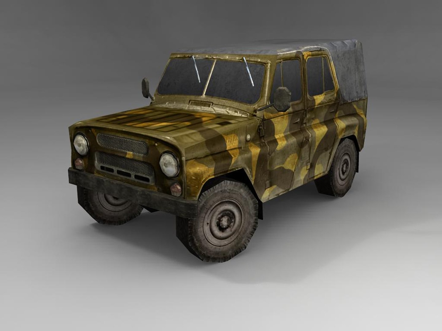 obj uaz-469 vehicle ready https://p.turbosquid.com/ts-thumb/hY/UeDnxi/jIpFwbyC/pic2/jpg/1470165414/1920x1080/fit_q87/72456c5995b70b6f20be389e2aac17de267e0fba/pic2.jpg