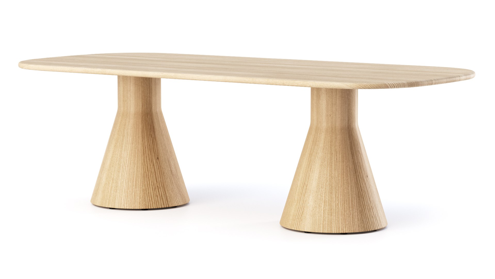 HBF Torre Soft Rectangular Conference Table 3D model - TurboSquid 2023037