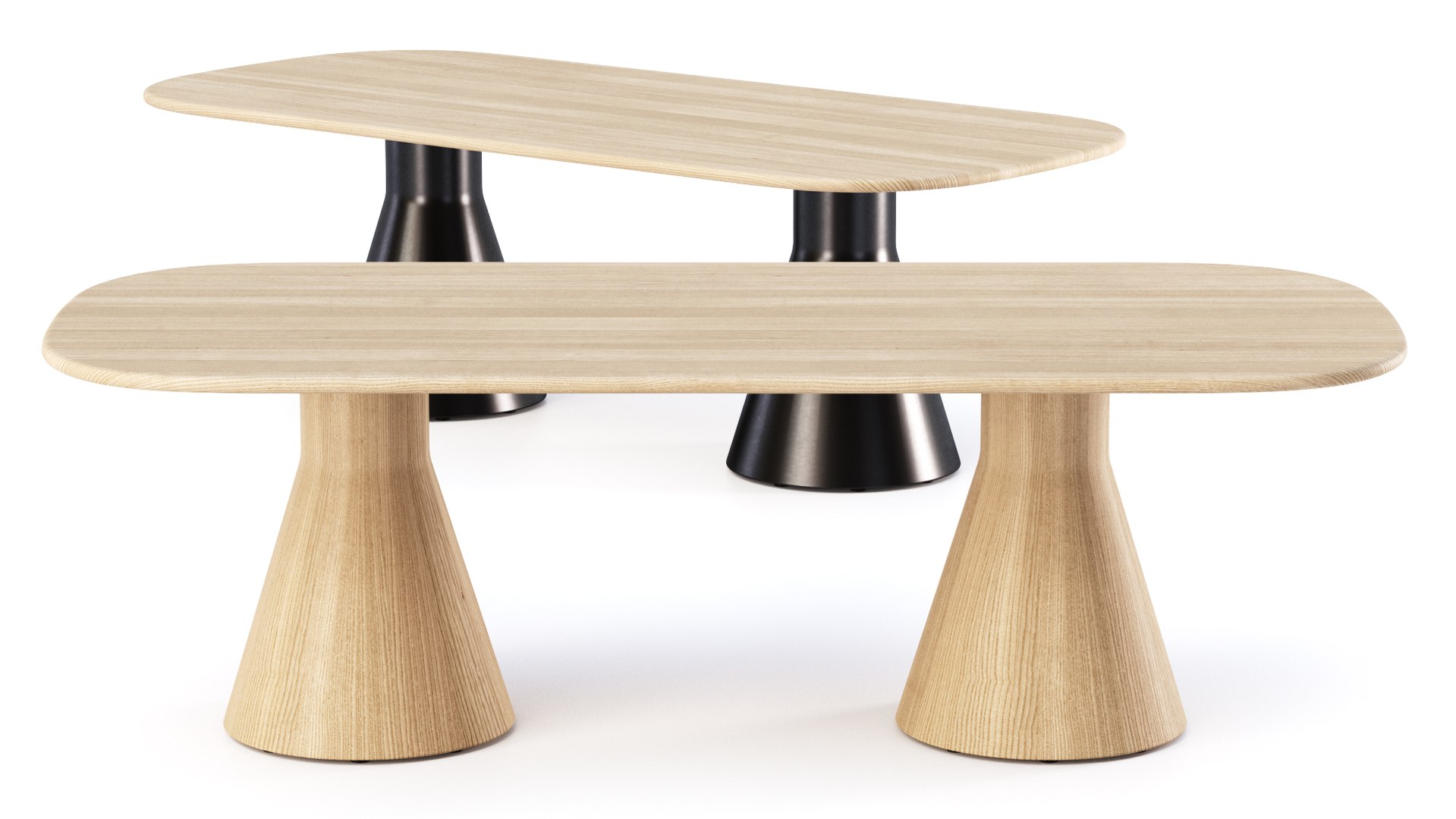 HBF Torre Soft Rectangular Conference Table 3D model - TurboSquid 2023037