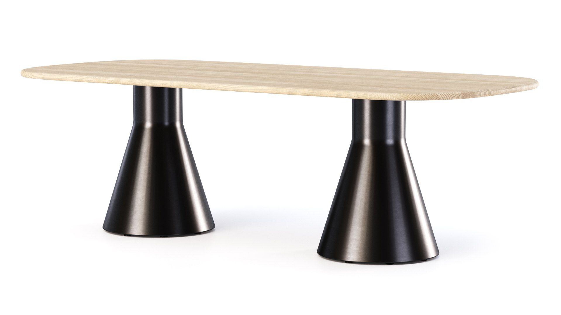 HBF Torre Soft Rectangular Conference Table 3D model - TurboSquid 2023037