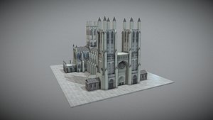 3D Washington National Cathedral