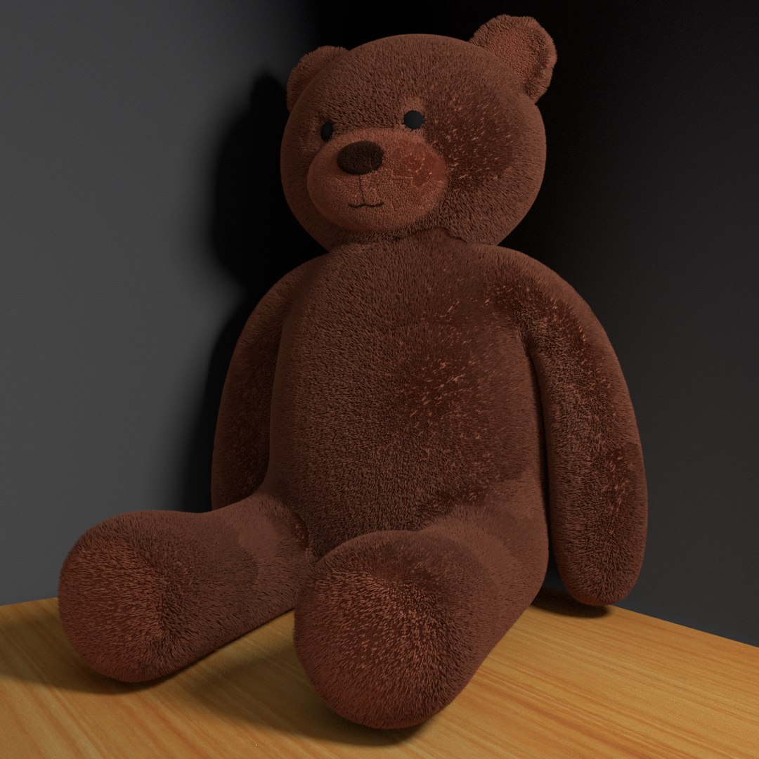 3D Teddy Bear Model - TurboSquid 1385786