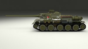 SU 100 Interior/Engine Bay Full