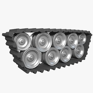 3d tracks modeled model