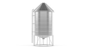 Steel Silo model
