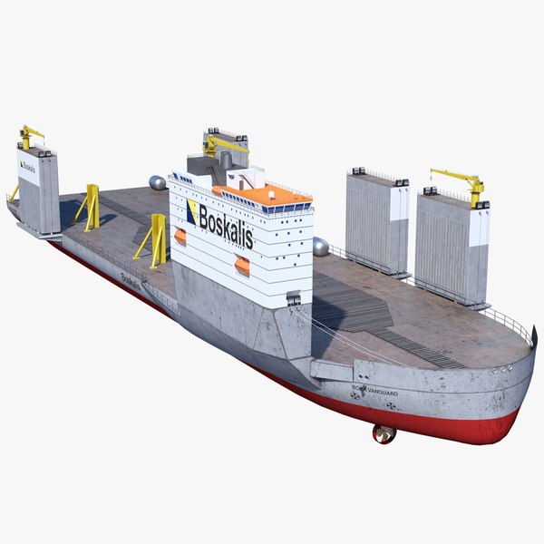 Boka Vanguard Heavy Transport Vessel model