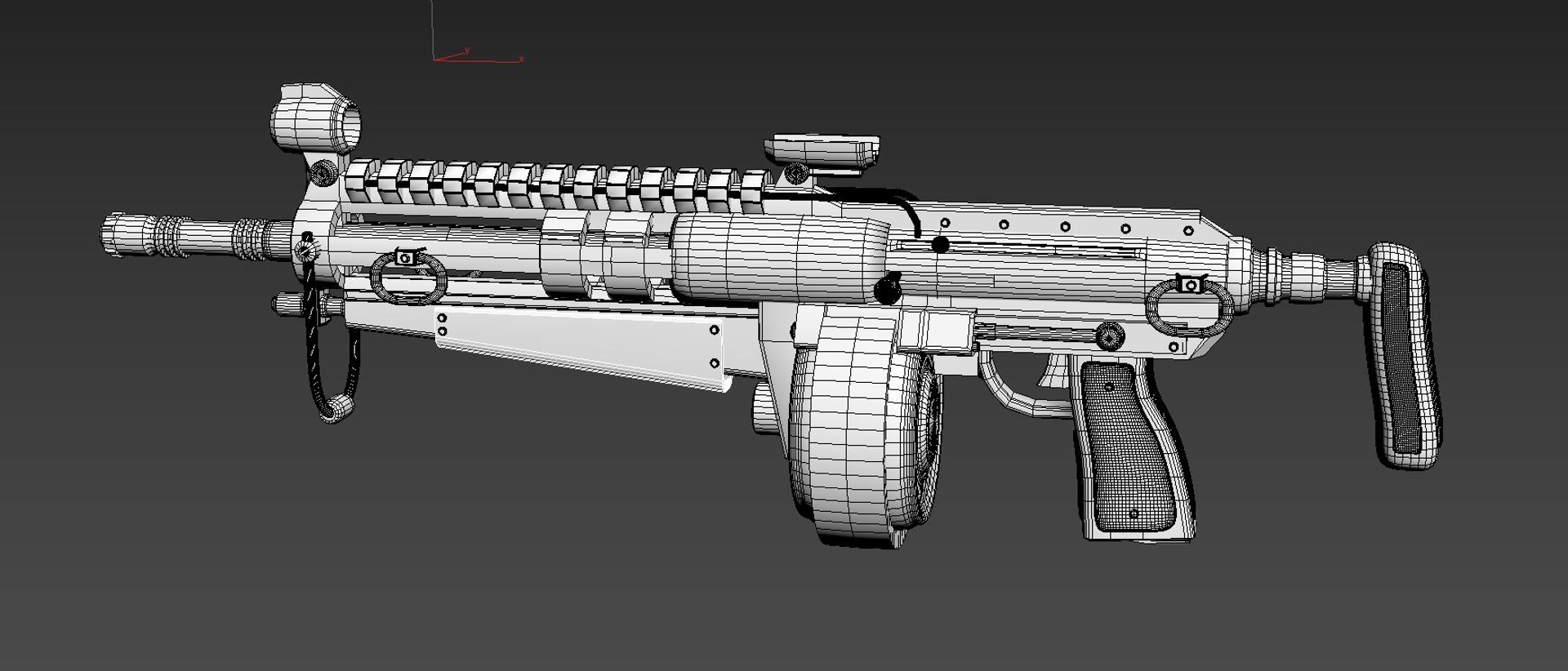 Assault Rifle 3D Model - TurboSquid 1192949