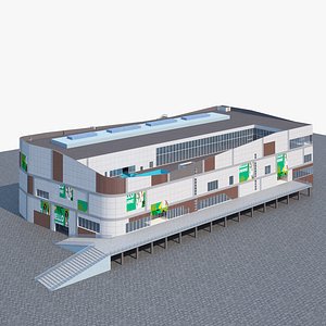 Shopping Mall 3D model