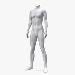 Female Sports Mannequin White