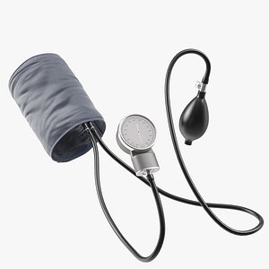 Manual Aneroid Sphygmomanometer Inflated