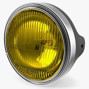 Motorcycle Headlight Yellow