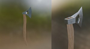 Stylized Axe - Game Ready 3D Model model