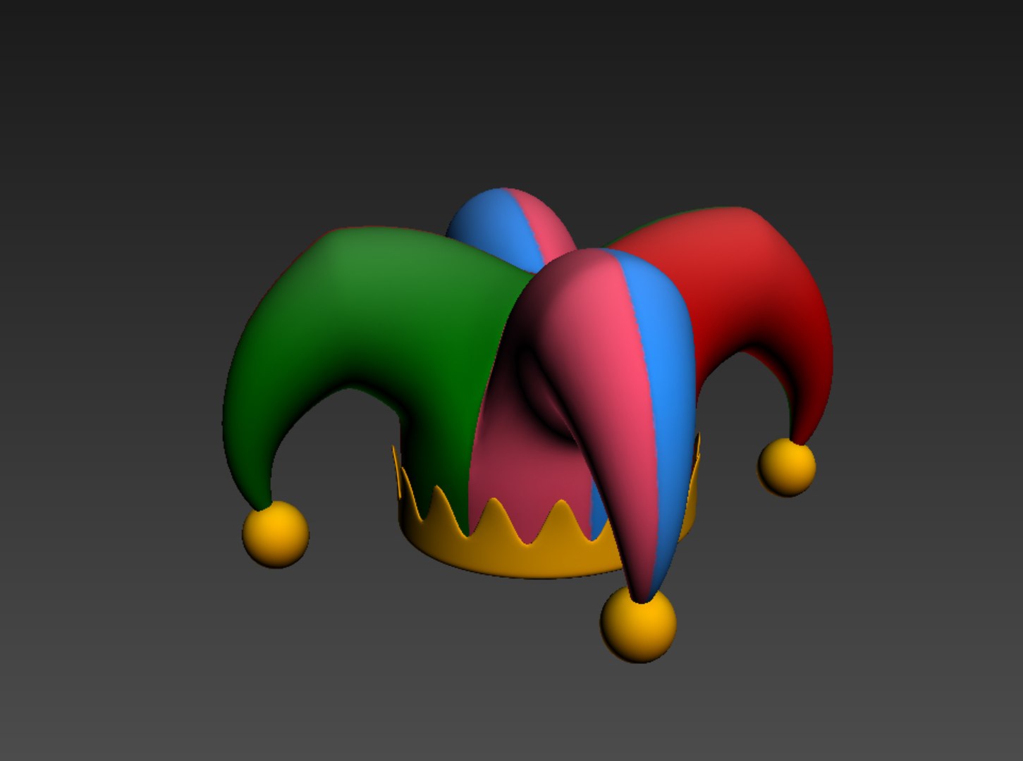 Jester Hat Model - TurboSquid 1391039