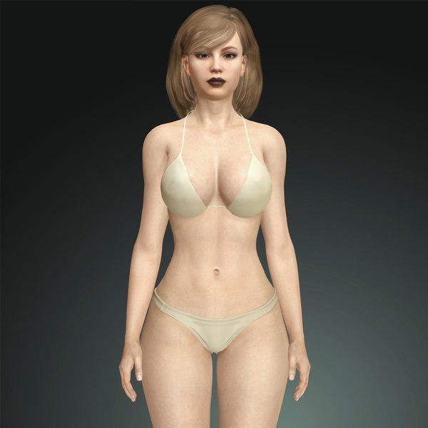 Realistic Lady Jenny 3D model