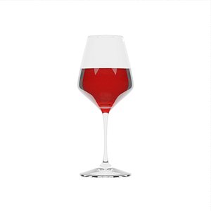Red wine glass Krosno Avant-Garde