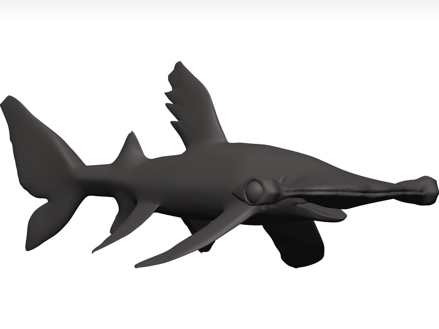 Hammerhead Shark Stl 3D Model - TurboSquid 1774199