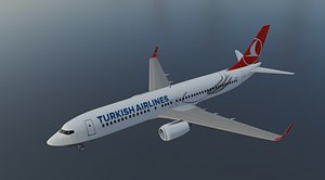 Turkish Airlines Boeing 737-800 model